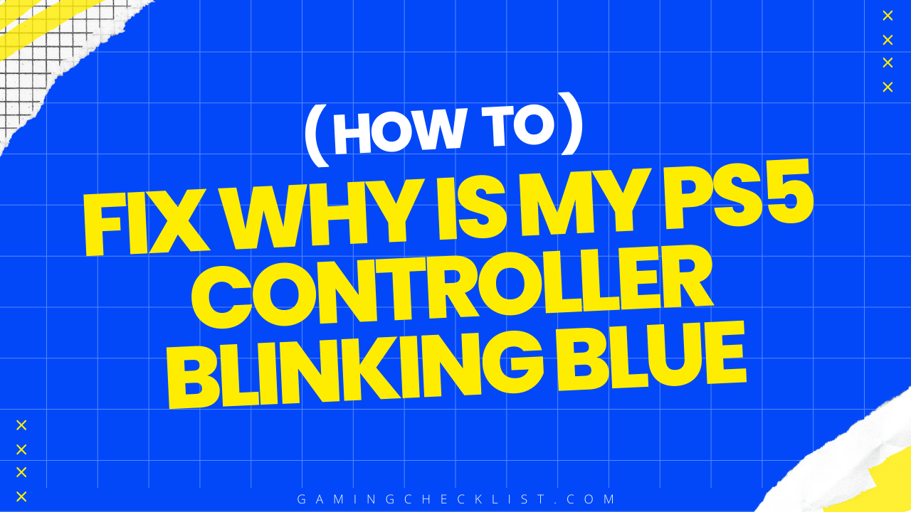 Ps5 Controller Blinking Blue?