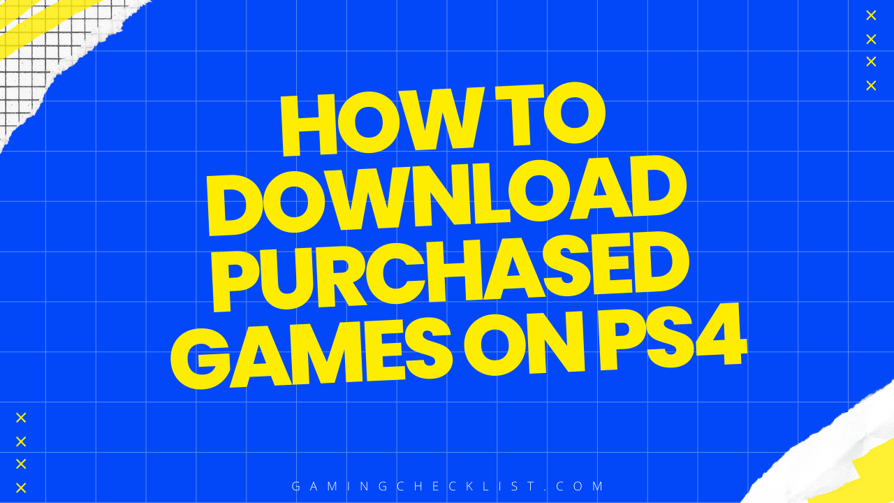 How to Download Purchased Games on Ps4