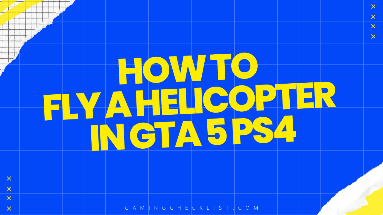 How to Fly a Helicopter in Gta 5 Ps4